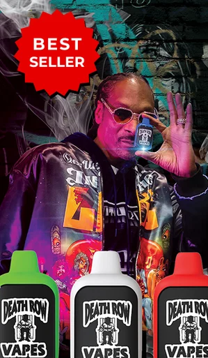 DEATH ROW BY SNOOP DOGG 5% NIC RECHARGEABLE DISPOSABLE 5000 PUFFS