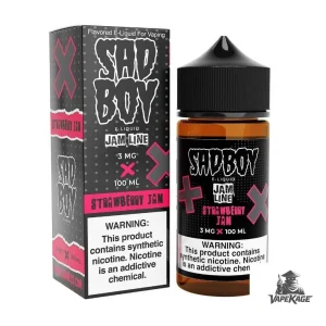 Strawberry Jam Line — Sadboy E-Liquid 100mL Freebase