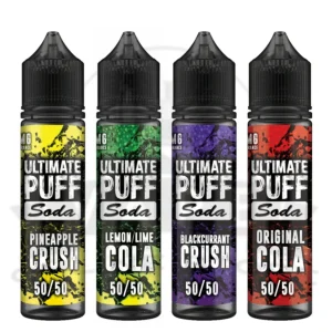 Ultimate Puff 50/50 Soda 50ml Shortfill E-Liquid