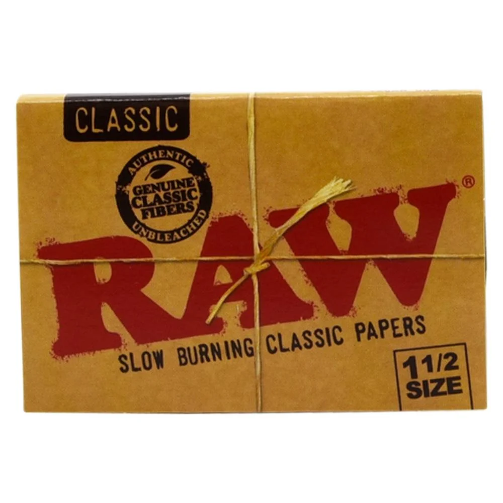Raw 1 1/2 Size Rolling Paper Classic