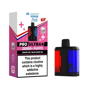 Grape GB / Blue Razz GB Hayati Pro Ultra Plus Refill Pack