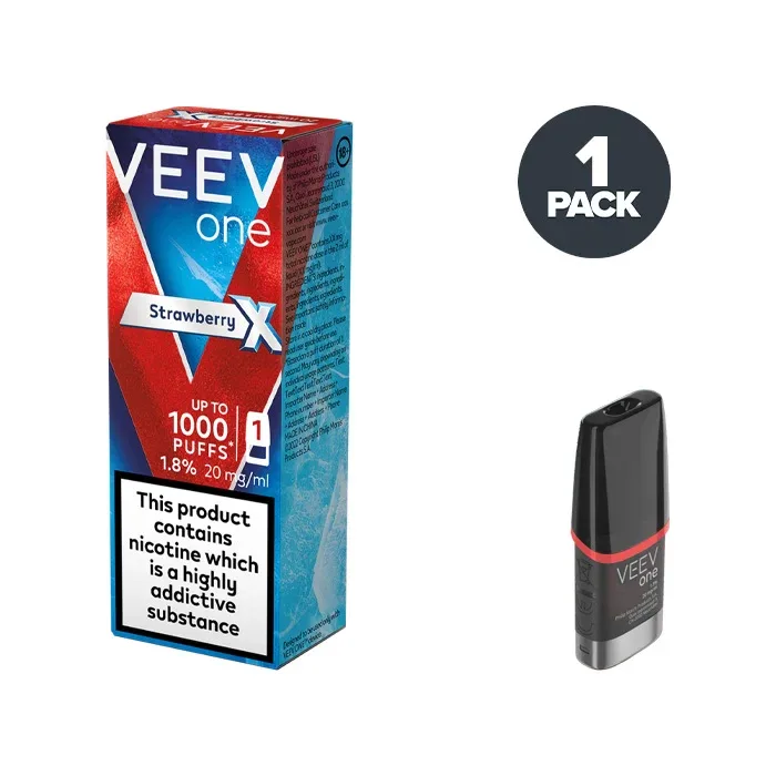 Strawberry X Veev One Prefilled Pods