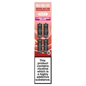 SKE Crystal 4 in 1 Prefilled Pods - Rose Edition