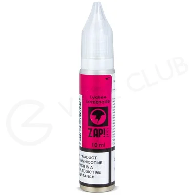 Lychee Lemonade Nic Salt E-Liquid by Zap! Juice