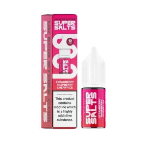 Strawberry Raspberry Cherry Ice Nic Salt E-Liquid by Super Salts - Add On