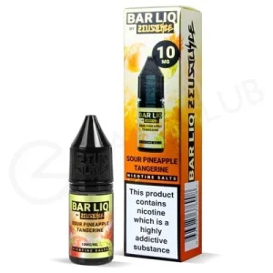 Sour Pineapple Tangerine Nic Salt E-Liquid by Bar Liq