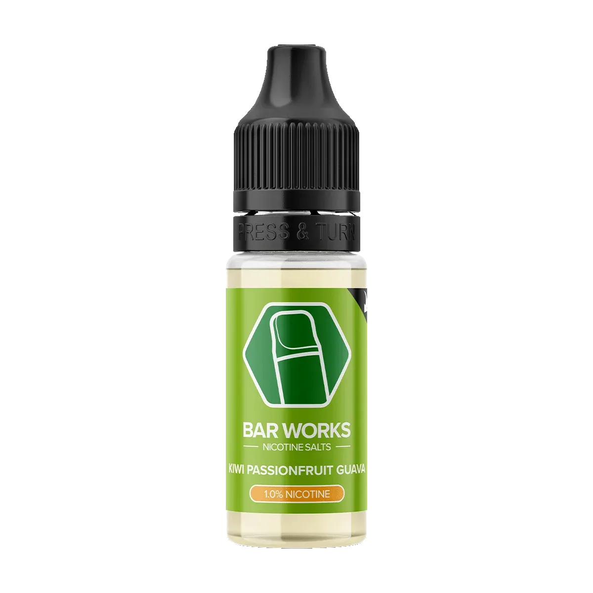 Kiwi Passionfruit Guava Nic Salt by Bar Works - 10ml