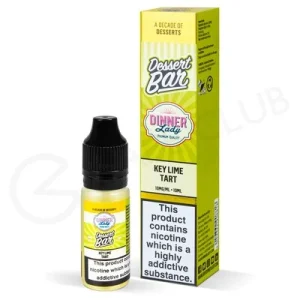 Key Lime Tart Nic Salt E-Liquid by Dinner Lady Dessert Bar Salts