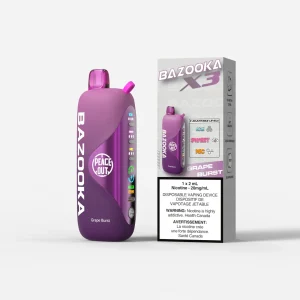 Bazooka X3 Grape Burst 60k