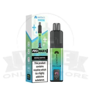 Double Menthol Hayati Pro Max Plus 6000 Puffs Pod Kit