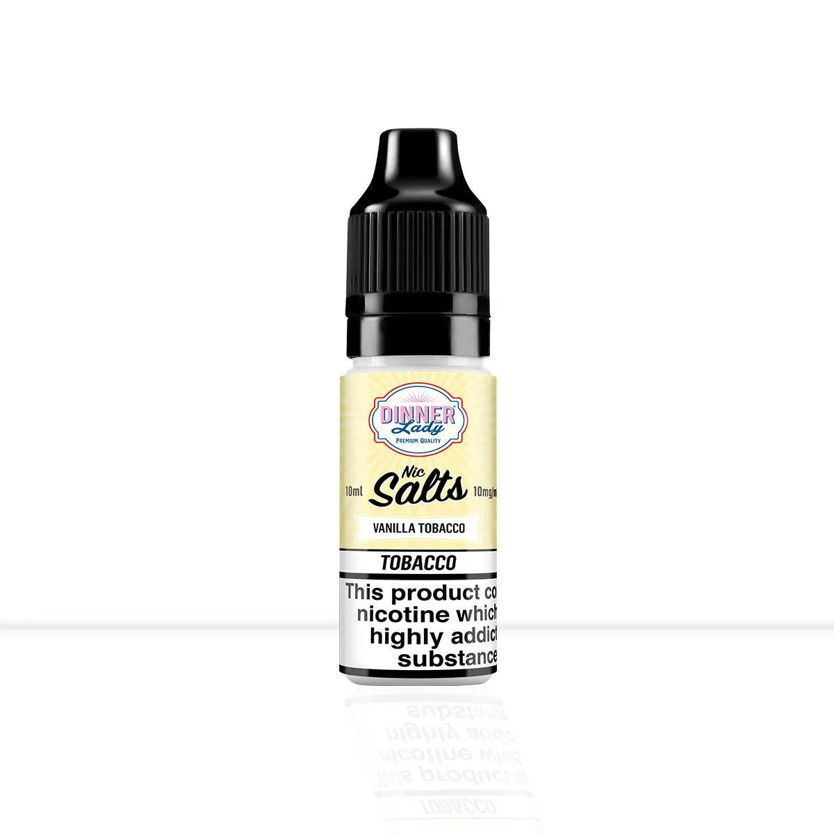 Vanilla Tobacco Nic Salt E-Liquid Dinner Lady