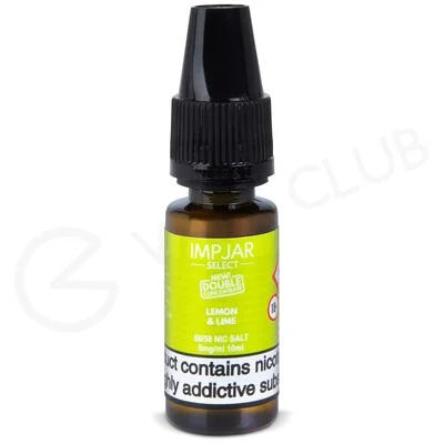 Lemon & Lime Nic Salt E-Liquid by Imp Jar Select