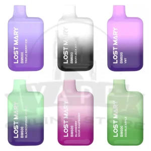 Box Of 10 Lost Mary BM600 Prefilled Rechargeable Pod Kit