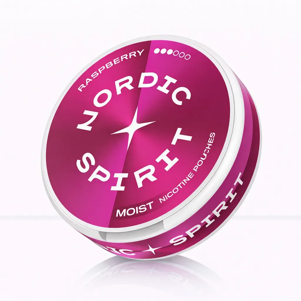 Raspberry Nordic Spirit Nicotine Pouch - Image 2