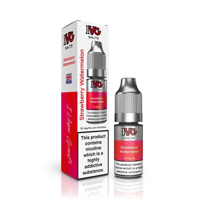 Strawberry Watermelon 10ml Nic Salt E-Liquid by IVG