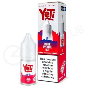 Blue Lychee Ice Nic Salt E-Liquid by Yeti Summit Series