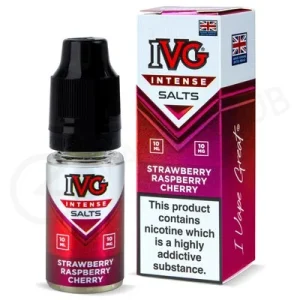 Strawberry Raspberry Cherry E-Liquid by IVG Intense Salts