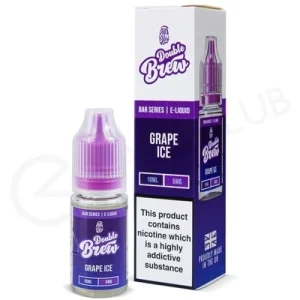 Grape Ice Nic Salt E-Liquid by Double Brew