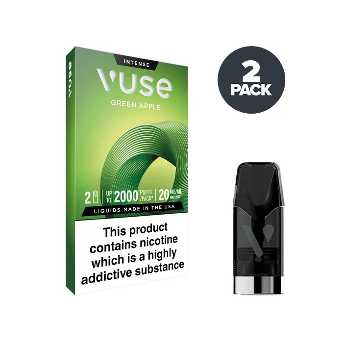 Green Apple Vuse Intense Pods - Image 2