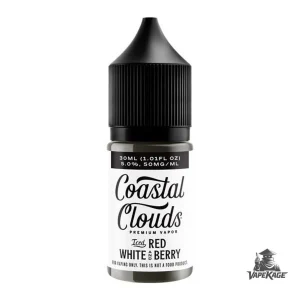 Red White & Berry Iced — Coastal Clouds 30mL Nic Salt