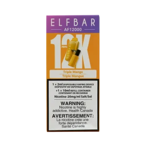 Elf Bar AF12000 Triple Mango 2ml 20mg