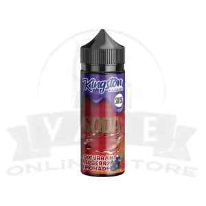 Blackcurrant Raspberry Lemonade Kingston Soda 100 ML E-Liquid Shortfills