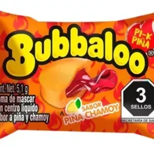 Bubbaloo Sabor Pina Chamoy 5.1g
