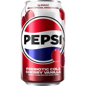 Pepsi Prebiotic Cola Cherry Vanilla 355ml
