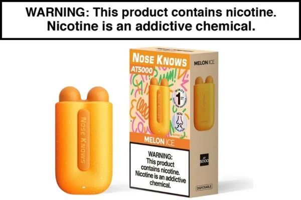 NOSE KNOWS AT5000 DISPOSABLE VAPE – 5000 PUFFS - Image 2