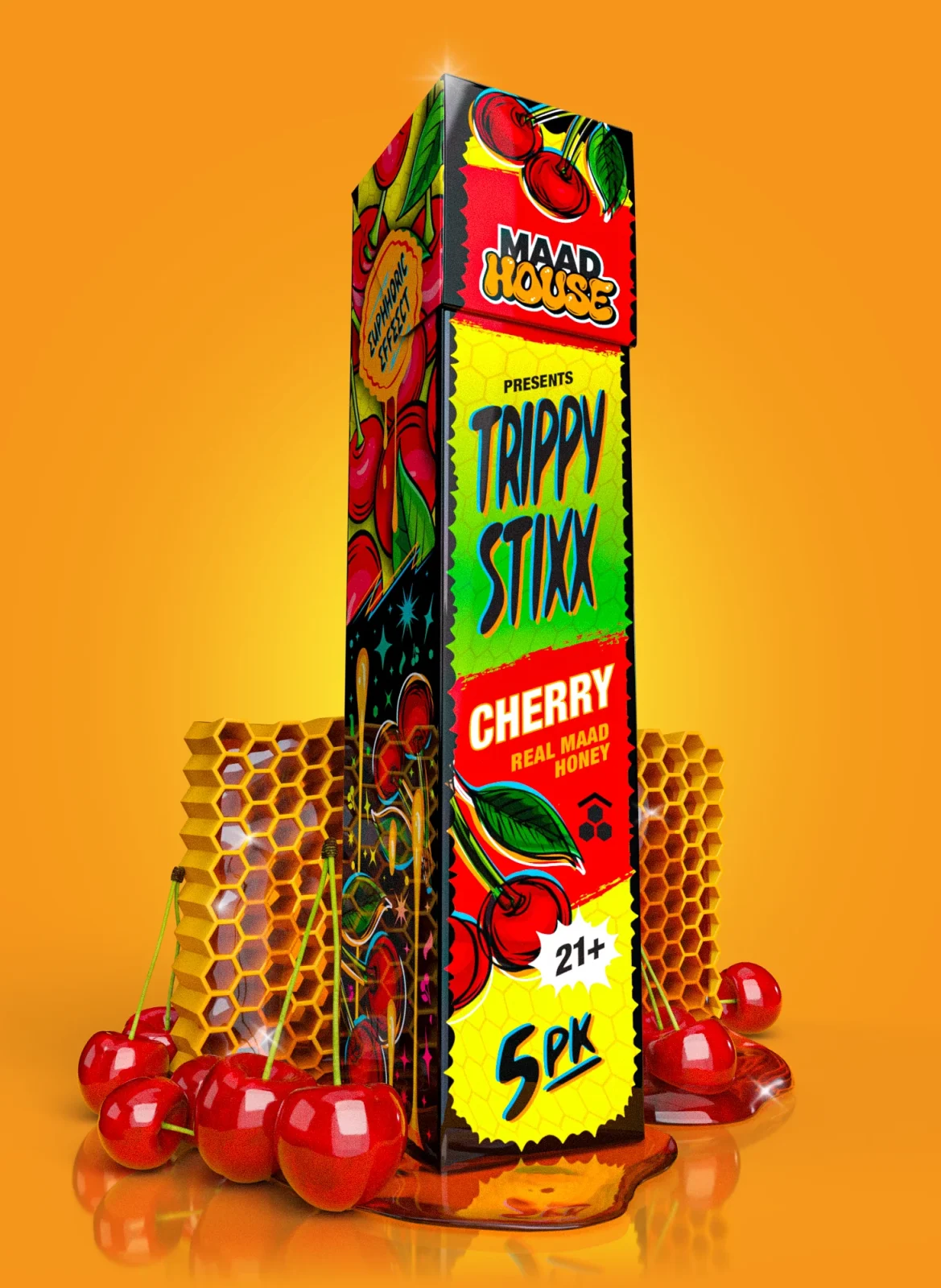 Trippy Stixx - Cherry - Image 2