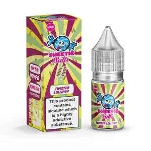 Twister Lollipop Nic Salt E-Liquid by Slushie Salts