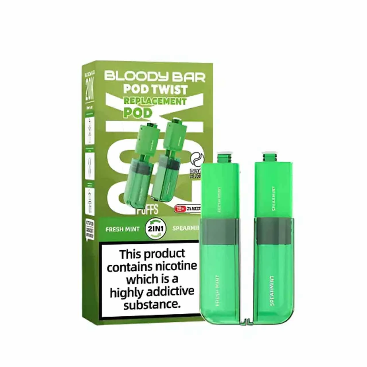 Bloody Bar Twist 20K Refill Pods