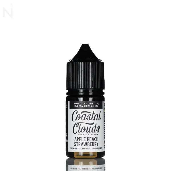 Coastal Clouds Salt - Apple Peach Strawberry - 30ml