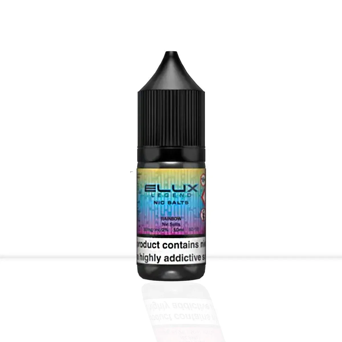 Rainbow Nic Salt E-Liquid Elux Legend