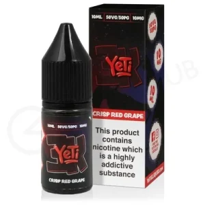 Crisp Red Grape E-Liquid by Yeti 3K Bar Salt