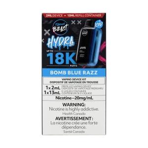 Hydra 18K Bomb Blue Razz Iced 2ml 20mg