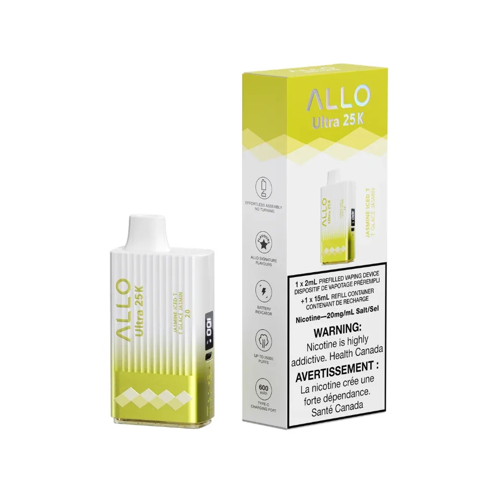 Allo Ultra Jasmine Iced Tea 25k