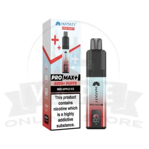 Red Apple Ice Hayati Pro Max Plus 6000 Puffs Pod Kit