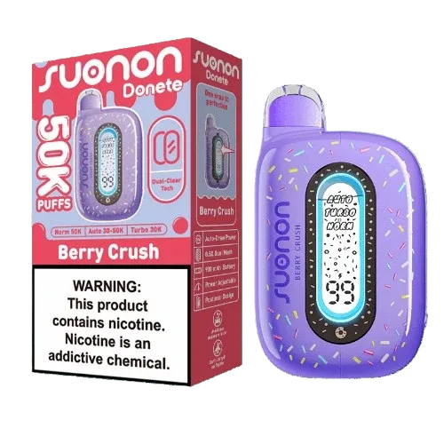 Suonon Donete 50000 Puffs Disposable Vape From Geek Bar - Berry Crush