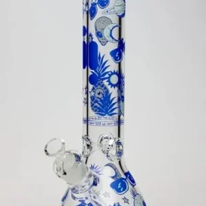 Infyniti 14" Pineapple Glow In The Dark 7 mm Glass Bong