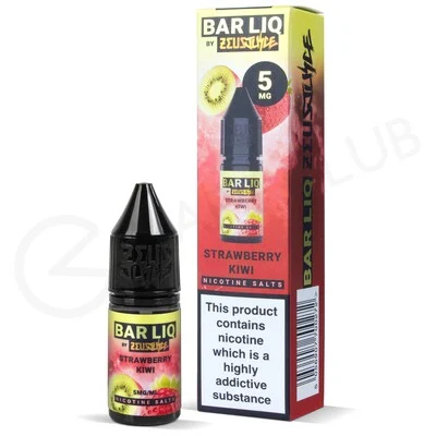 Strawberry Kiwi Nic Salt E-Liquid by Bar Liq