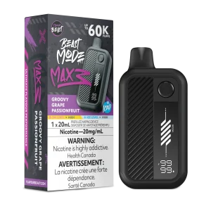 Flavour Beast Max 60K Groovy Grape Passionfruit