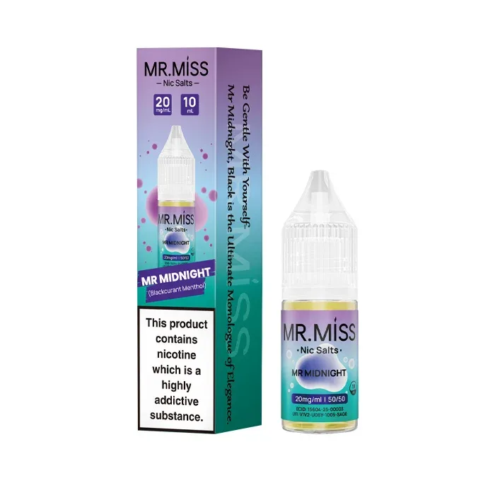 Mr Midnight Nic Salt by Mr. Miss