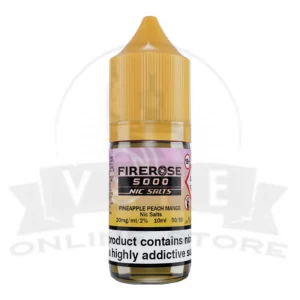 Pineapple Peach Mango Elux Firerose 5000 Nic Salt | Retail & Wholesale