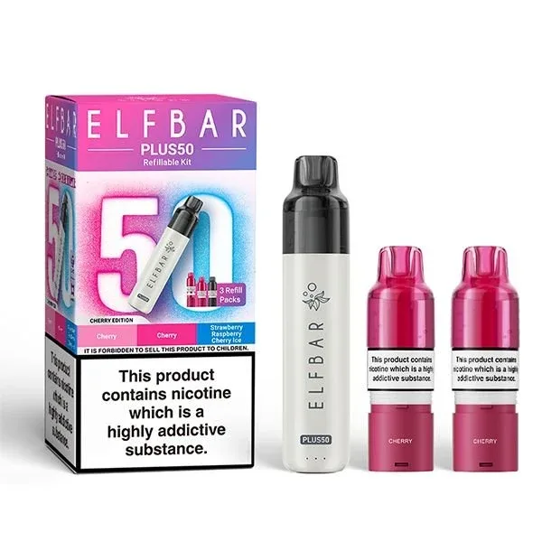 Elf Bar Plus 50 Prefilled Pod Kit - Image 2