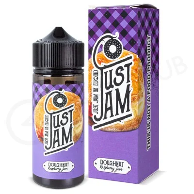 Raspberry Doughnut Shortfill E-Liquid by Just Jam 100ml
