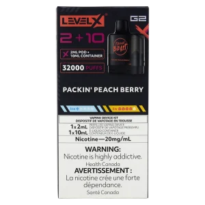 Level X G2 Pod Packin Peach Berry 2ml 20mg