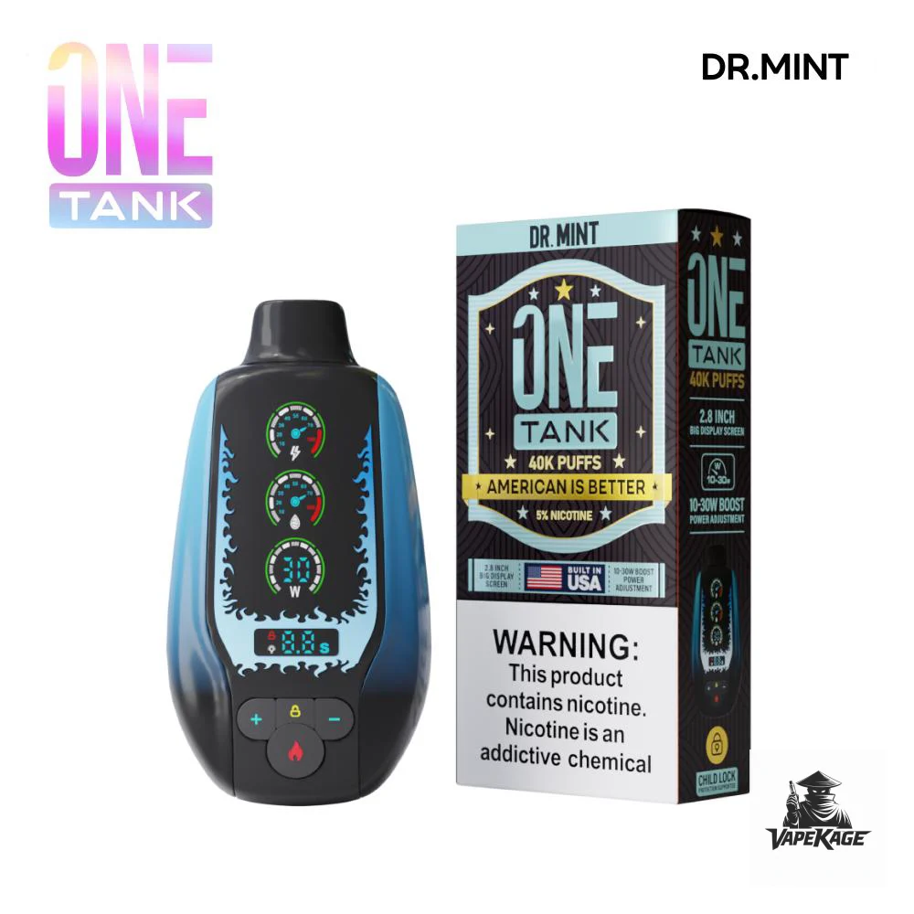 One Tank 40K Disposable Vape | 40,000 Puffs Smart Display - Image 2
