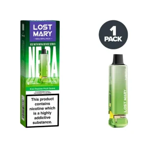 Kiwi Passion Fruit Guava Lost Mary Nera 15K Refill Pack