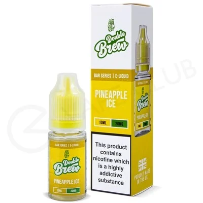 Pineapple Ice Nic Salt E-Liquid by Double Brew